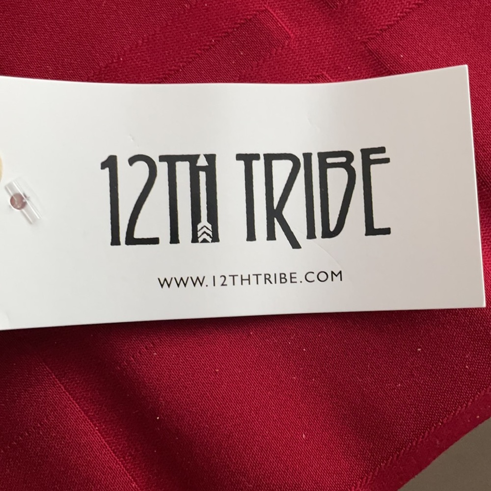 Brand New! 12th Tribe Buenos Aires Blue Rayon Maxi Top - Picture 3 of 3